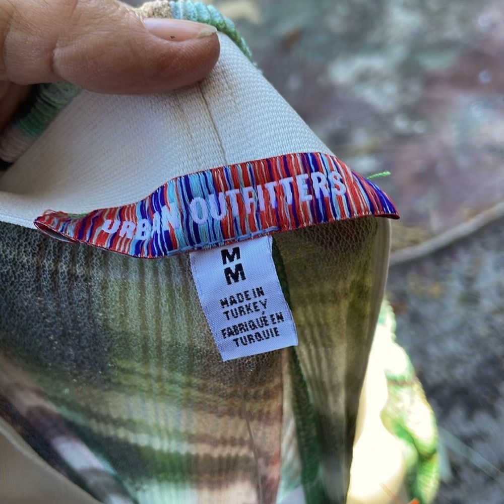 Urban outfitters plaid wide leg pants - Picture 4 of 7